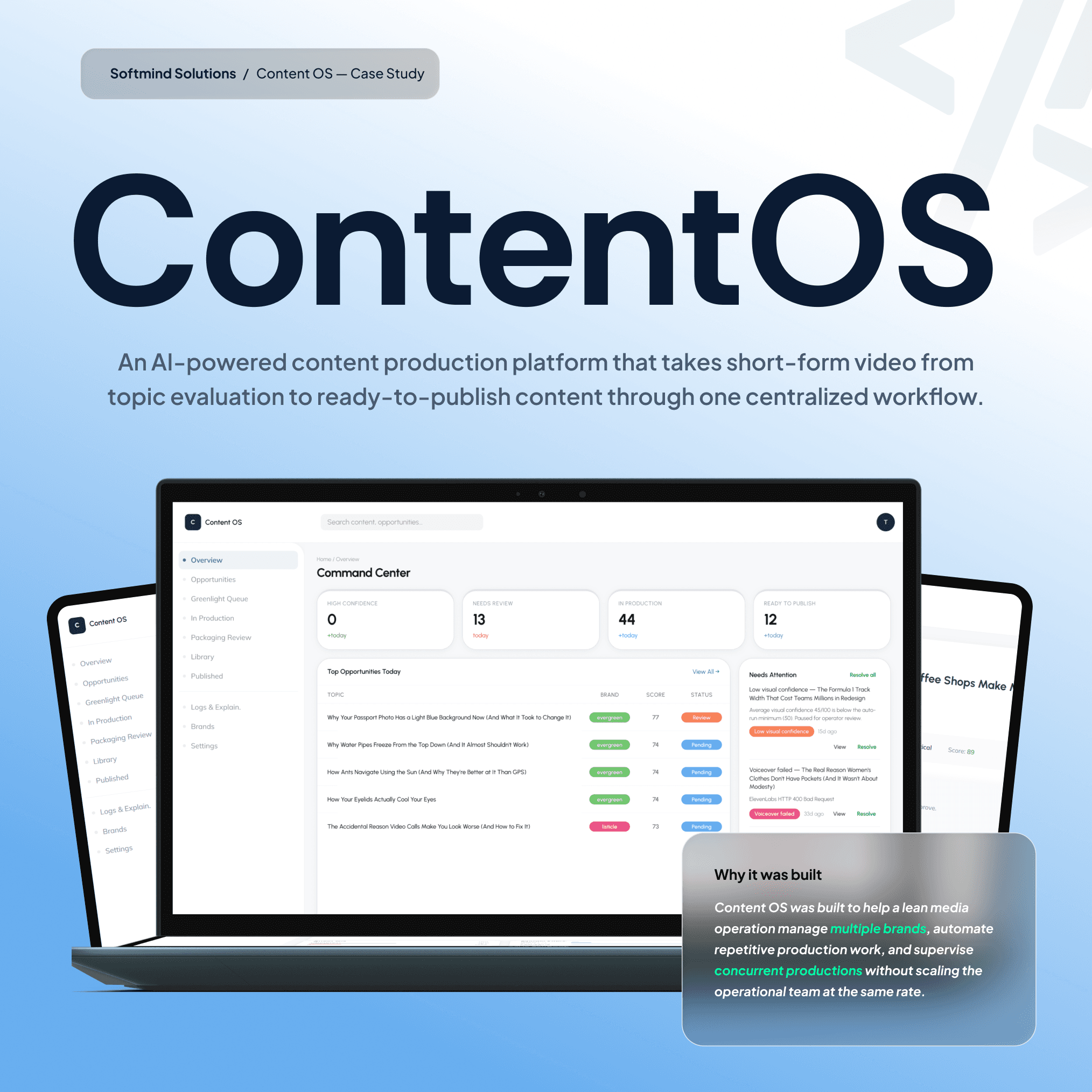 Content OS preview
